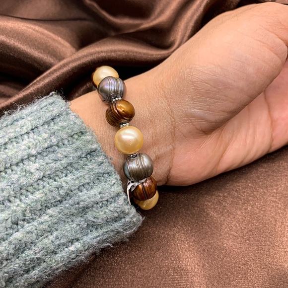 Freshwater pearl bracelet - Picture 5 of 5